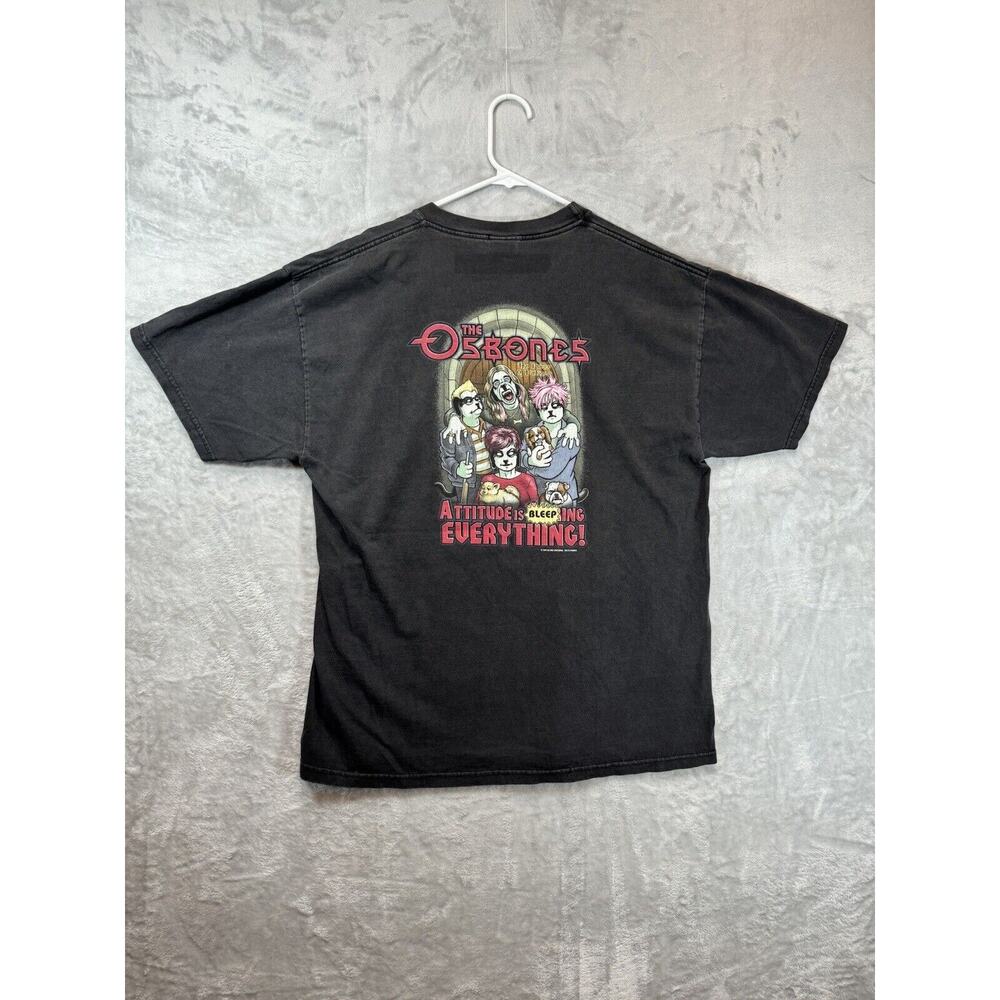 Vintage Big Dog Shirt Adult Large Black Ozzy Osbourne Parody